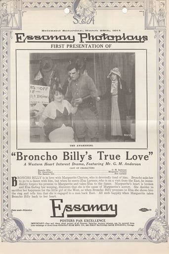 Broncho Billy's True Love Poster