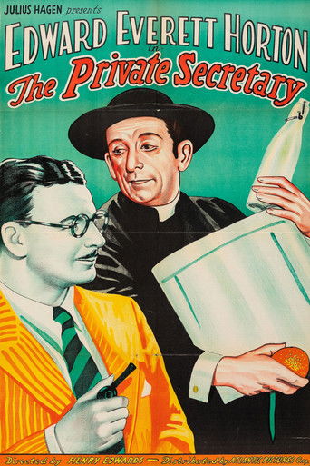The Private Secretary Poster