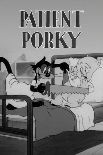 Patient Porky Poster