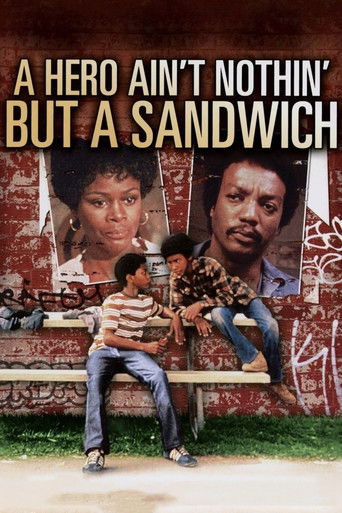 A Hero Ain't Nothin' But a Sandwich Poster