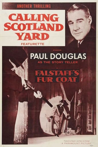 Calling Scotland Yard: Falstaff's Fur Coat Poster