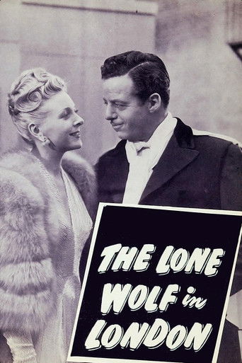 The Lone Wolf in London Poster
