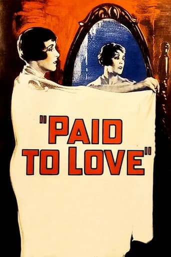 Paid to Love Poster