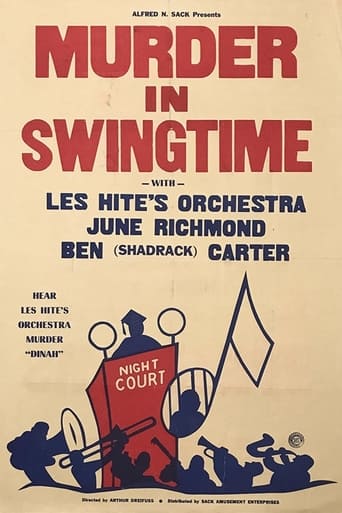 Murder in Swingtime Poster