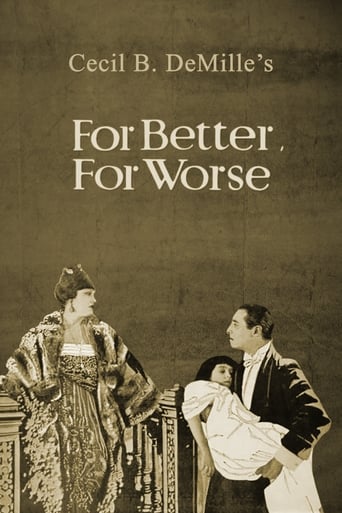 For Better, for Worse Poster