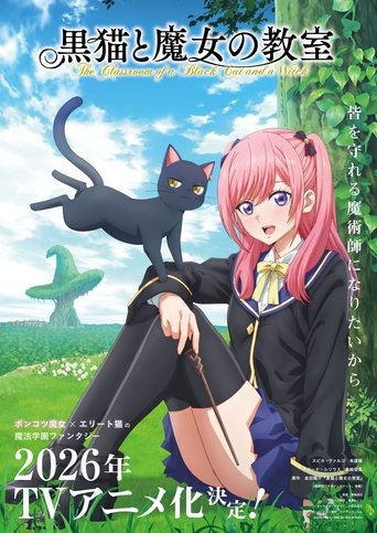 The Classroom of a Black Cat and a Witch Poster