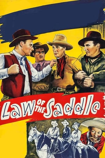 Law of the Saddle Poster