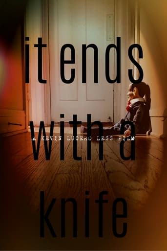 It Ends With A Knife Poster