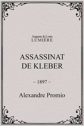 Assassinat de Kleber Poster