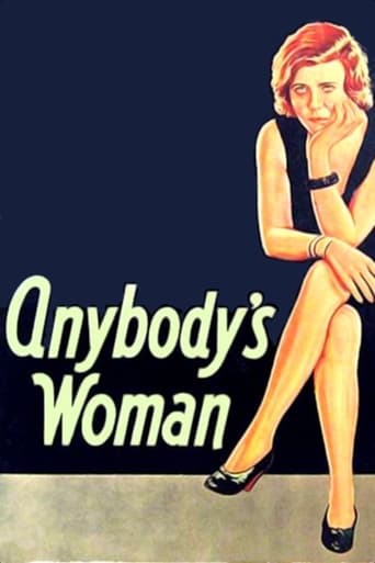 Anybody's Woman Poster