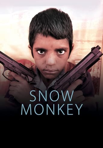 Snow Monkey Poster