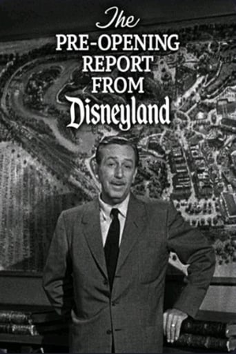 The Pre-Opening Report from Disneyland Poster