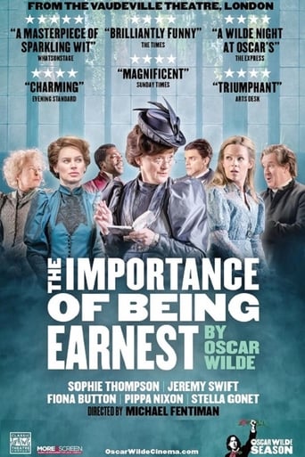 The Importance of Being Earnest Poster