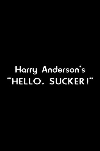 Harry Anderson's "Hello, Sucker!" Poster