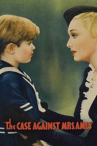 The Case Against Mrs. Ames Poster