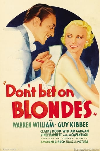 Don't Bet on Blondes Poster