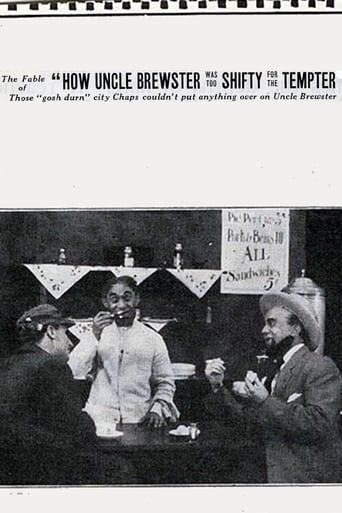 The Fable of 'How Uncle Brewster Was Too Shifty For the Tempter' Poster