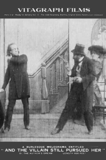 And the Villain Still Pursued Her, or, the Author's Dream Poster