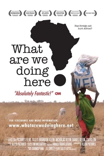 What Are We Doing Here? Poster