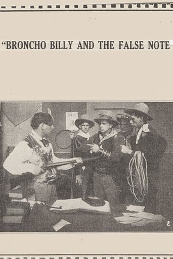 Broncho Billy and the False Note Poster