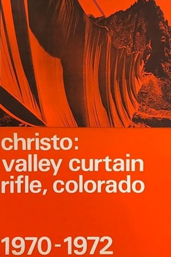 Christo's Valley Curtain Poster
