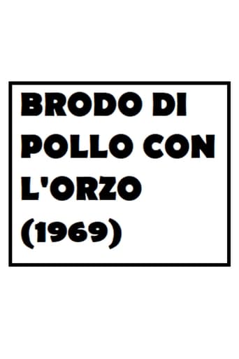 Brodo di pollo con l'orzo Poster