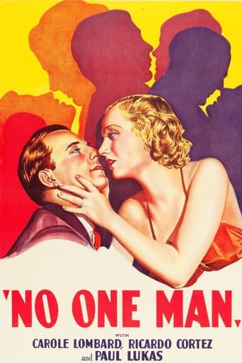 No One Man Poster