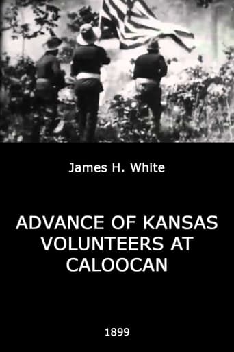 Advance of Kansas Volunteers at Caloocan Poster