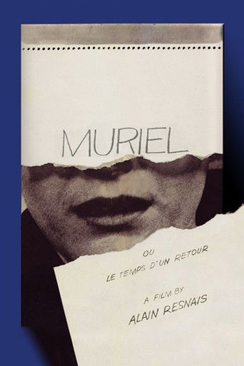 Muriel, or the Time of Return Poster