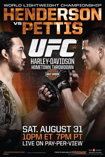 UFC 164: Henderson vs. Pettis 2 Poster