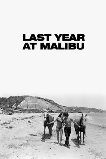Last Year at Malibu Poster