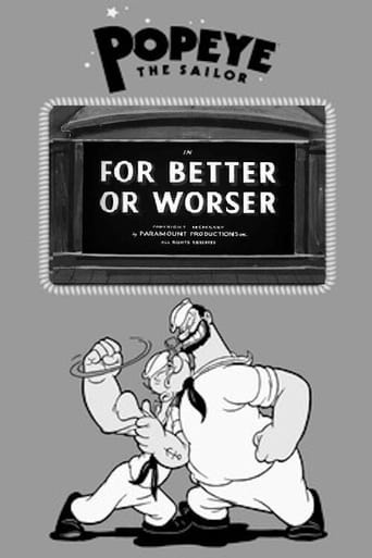 For Better or Worser Poster