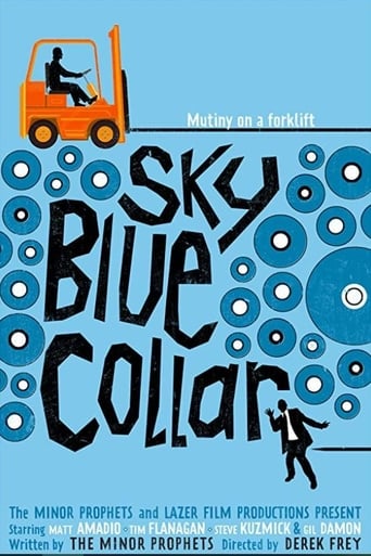 Sky Blue Collar Poster