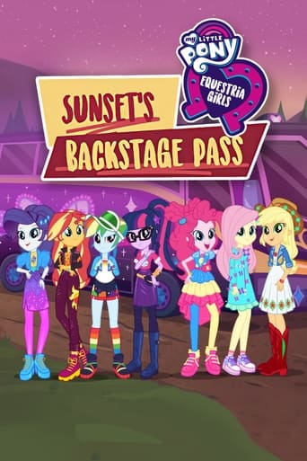 My Little Pony: Equestria Girls - Sunset's Backstage Pass Poster