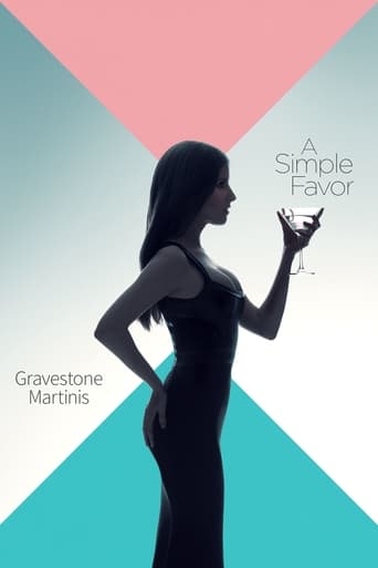 A Simple Favor: Gravestone Martinis Poster