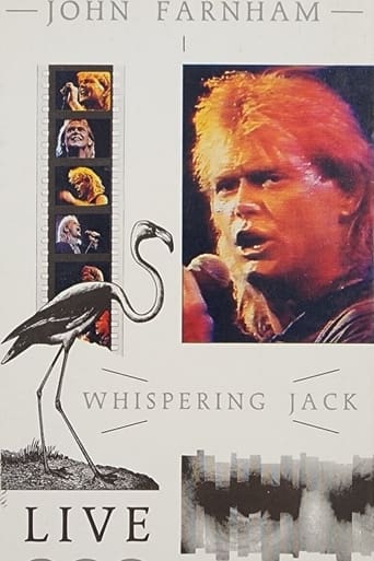 John Farnham: Whispering Jack In Concert Poster