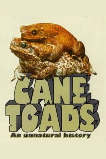Cane Toads: An Unnatural History Poster