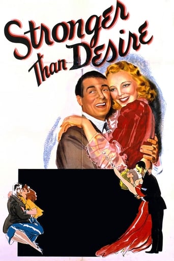 Stronger Than Desire Poster