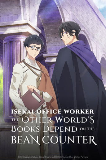 Isekai Office Worker: The Other World's Books Depend on the Bean Counter Poster