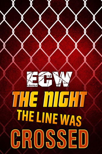 ECW The Night The Line Was Crossed 1994 Poster