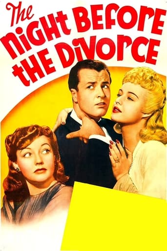 The Night Before the Divorce Poster