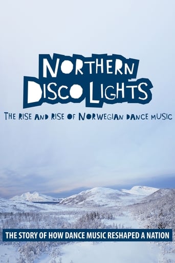 Northern Disco Lights Poster