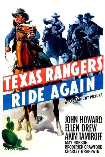 The Texas Rangers Ride Again Poster