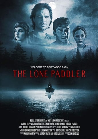 The Lone Paddler Poster