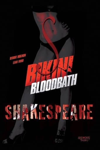 Bikini Bloodbath: Shakespeare Poster