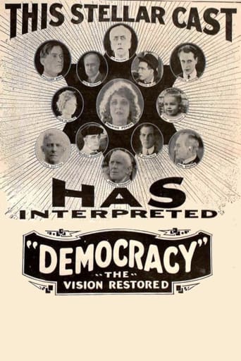 Democracy: The Vision Restored Poster