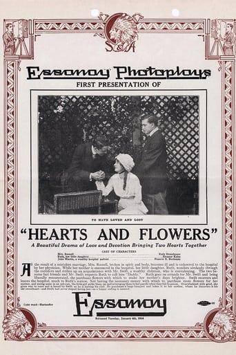 Hearts and Flowers Poster