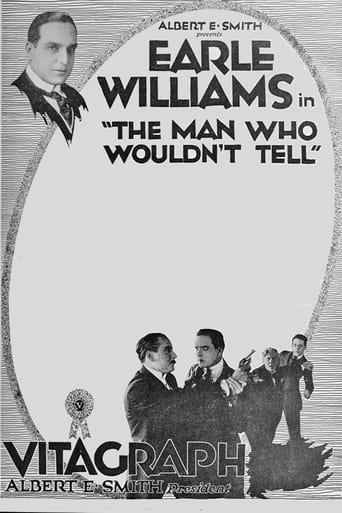 The Man Who Wouldn't Tell Poster