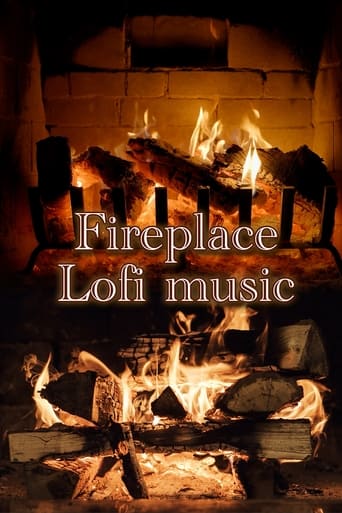 Fireplace Lofi Music Poster