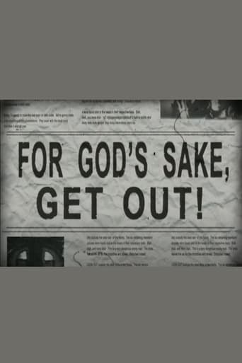 For God's Sake, Get Out! Poster